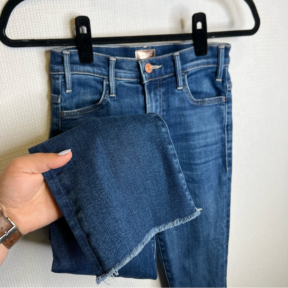 MOTHER | Blue‎ Jeans Hustler Ankle Fray Size 25 Woman’s
